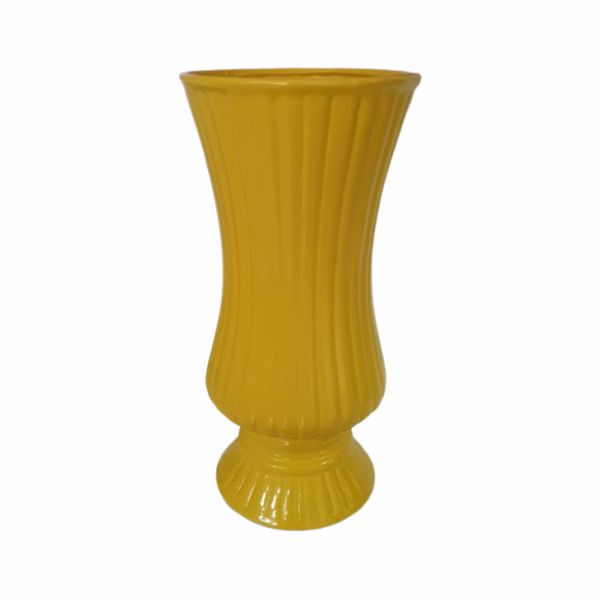 Vaso Amarelo Ouro G 